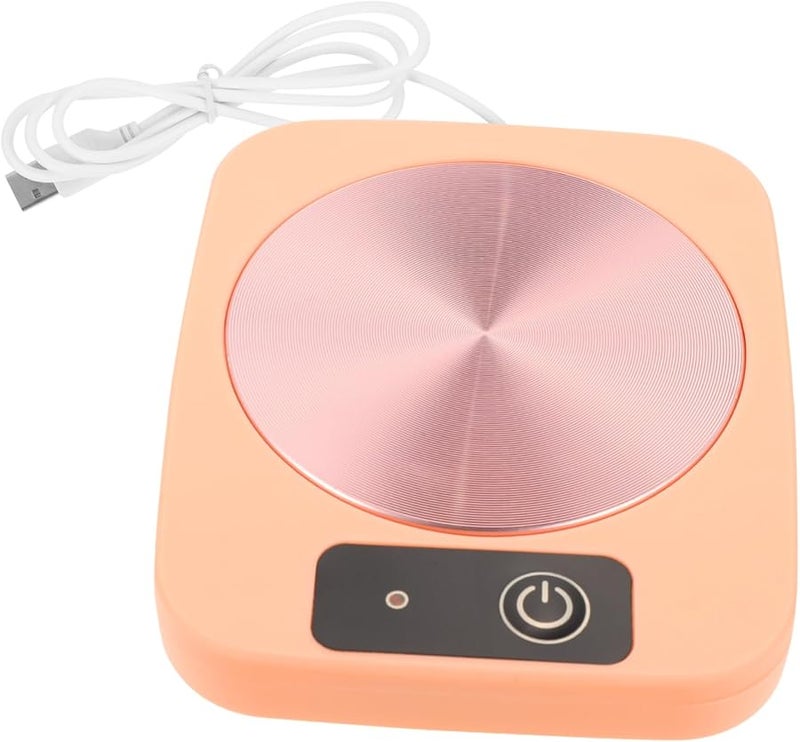 USB Cup Warmer With Temperature Control For Coffee Tea Milk Portable Home Office Use - Image 1